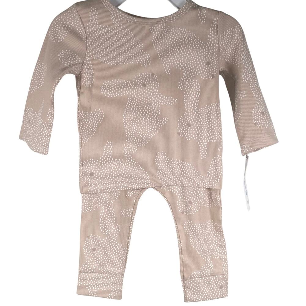 Carters Baby Pajama Set Bunny Print 2 Piece Outfit Sleepwear Size 6M NWT